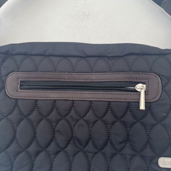 NWOT lug Canter Collection Black "Trotter Midnight" Mini Shoulder Hand Bag Purse - Picture 4 of 10